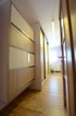 Lacobel + dřevo dekor